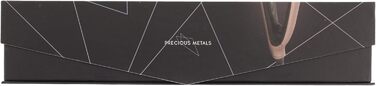 Професійний випрямляч для волосся Diva Pro Styling Precious Metals Touch, автоматичне вимкнення, швидкий нагрів, кабель 3 м, золотий