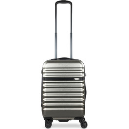 Валіза Bugatti Corium з жорстким корпусом 56x38x21,5 см, 30 л, 4 колеса, TSA-замок, шампань