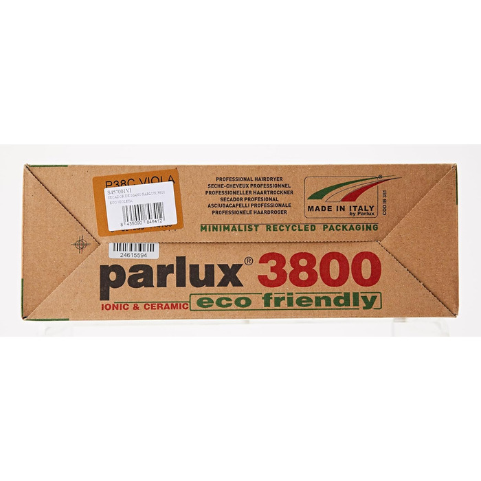 Фен для рук PARLUX 3800 ECO, фіолетовий, екологічний