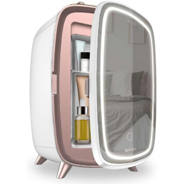 Міні-холодильник для косметики Cecotec Bamba CoolingBeauty 6000 Mirror, 6 л, дзеркало, LED-підсвічування, охолодження до 10°C