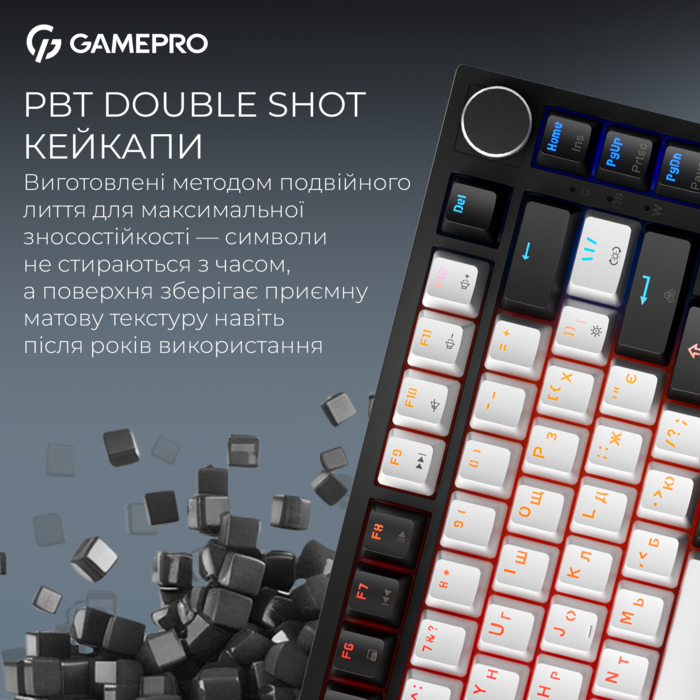 Дротова магнітна клавіатура Asgard Valhalla MAX (MK160B MAX) 75% Magnetic switches