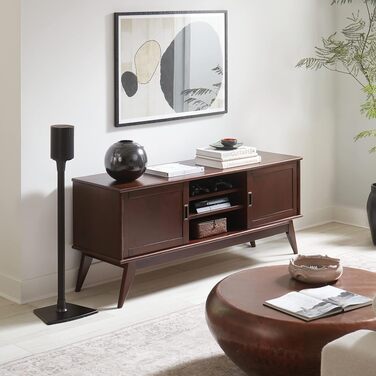 Стійки для колонок Sonos Era 100 Sanus WSSE12 чорні, фіксована висота (пара)