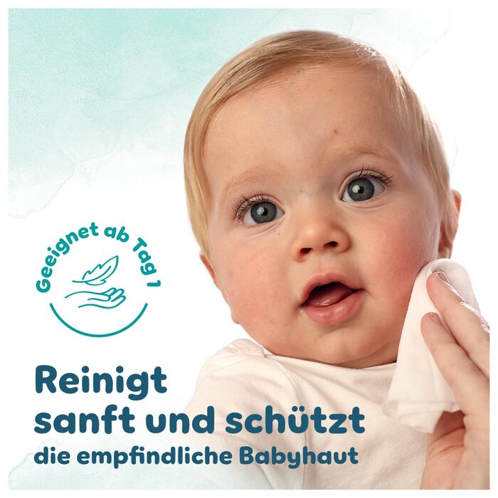 Дитячі вологі серветки Pampers Harmonie Protect & Care, гіпоалергенні, без ароматизатора, 792 шт (18 упаковок по 44 шт)