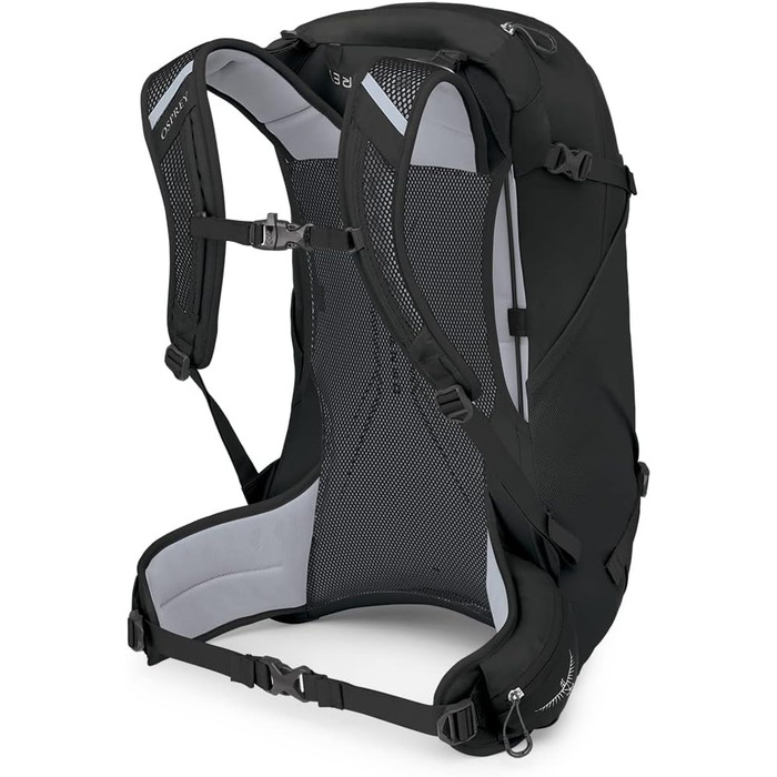 Рюкзак Osprey Hikelite 28 л чорний M-L для туризму