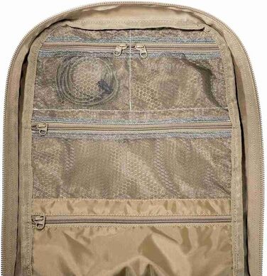 Рюкзак Tasmanian Tiger TT Urban Tac Pack 22 л, міський тактичний, чоловічий, для університету, роботи, спорту чи школи, знімний поясний та грудний ремінь, Molle-сумісний, колір хакі