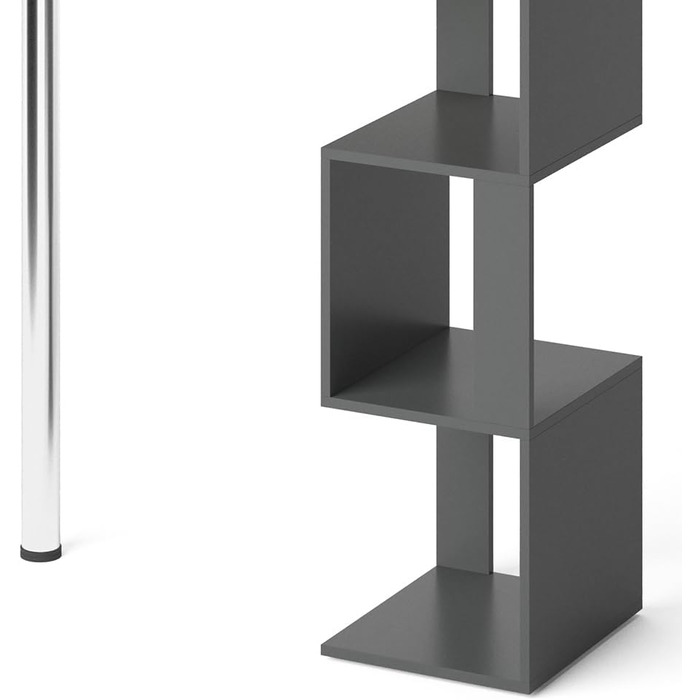 Барна стійка Vicco Vincent, антрацит/дуб золотий, 113x40 см, без барних стільців
