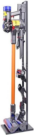Підставка-органайзер BISON для акумуляторних пилососів Dyson V6, V7, V8, V10, V11, V15, DC30-DC35, чорна, тримач-рамка