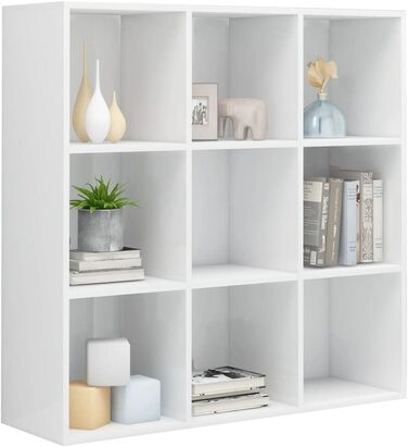 vidaXL книжкова шафа в стилі старого дерева, 98x29x97,5 см