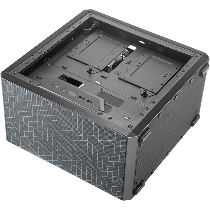 Корпус Cooler Master MasterBox Q500L ATX Mini Tower з прозорою бічною панеллю, організацією кабелів і багатьма варіантами охолодження