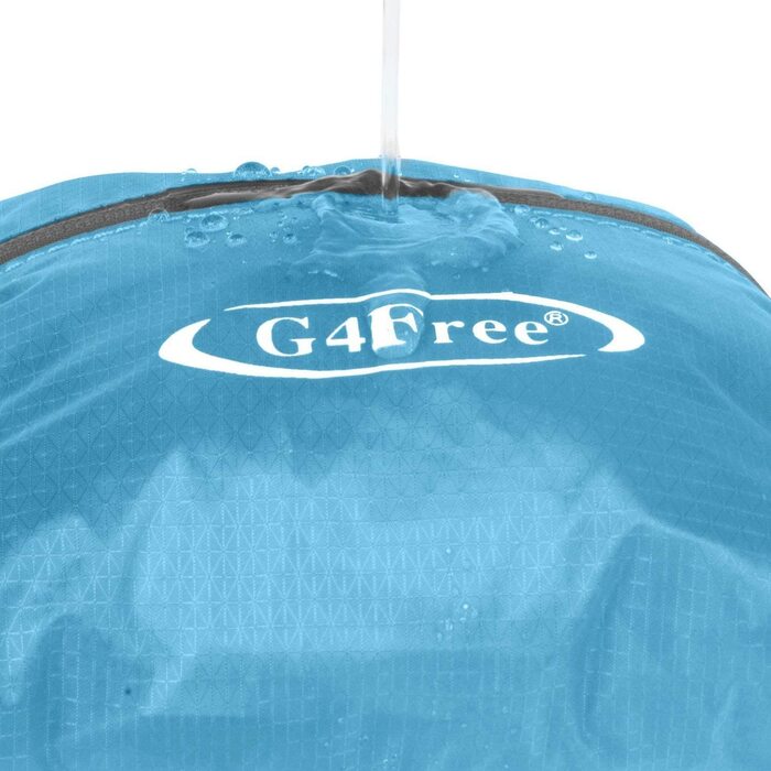 Рюкзак G4Free 20/40 л водонепроникний, ультралегкий, складаний для трекінгу, походів, кемпінгу та подорожей, для жінок і чоловіків, блакитний