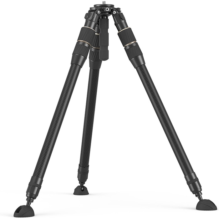 SMALLRIG FT-S303 штатив із вуглецевого волокна, 140 см, професійний відеоштатив із швидким регулюванням висоти, 65 мм чаша, вантажопідйомність 15 кг для DSLR, камер, відеокамер