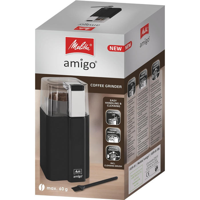 Молох кави Melitta amigo ручний, кавомолка для дому
