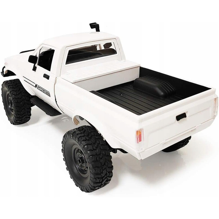 Радіокерована машина WPL C-24 4WD, всюдихід, білий, масштаб 1:16, дальність 65 м, швидкість 10 км/год