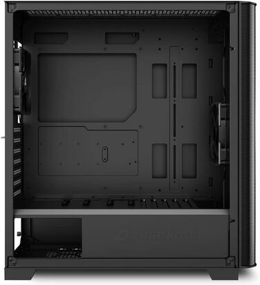 Корпус для ПК Sharkoon M30 Black, чорний, ATX, вентилятор