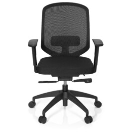 Крісло офісне DELIGHT PRO сітка чорне hjh OFFICE