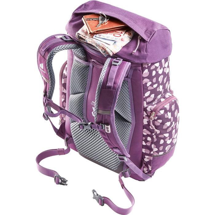 Рюкзак шкільний Deuter Scula 30 л Plum Dots для підлітків