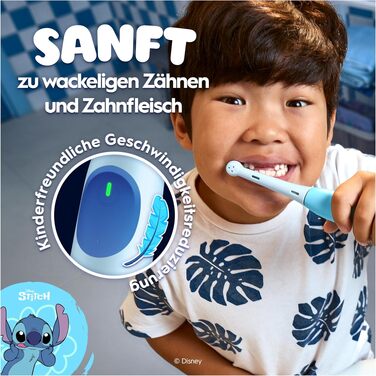 Електрична зубна щітка Oral-B iO Series 2, набір з 2 шт, чорний/зелений (Stitch Blue)