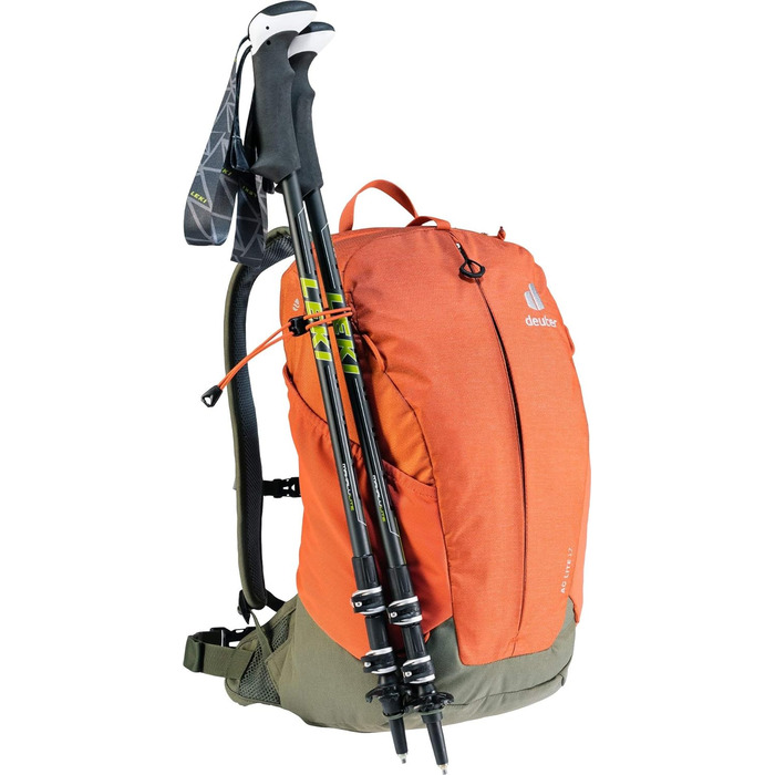Унісекс туристичний рюкзак Deuter AC Lite 17 л, паприка-хакі