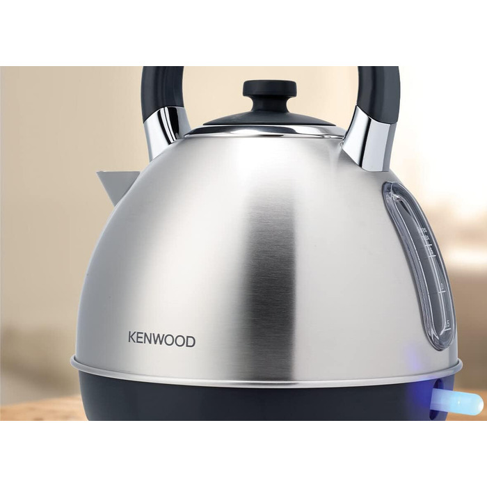 Чайник електричний Kenwoo SKM110 INOX, 1.6 л, нержавіюча сталь