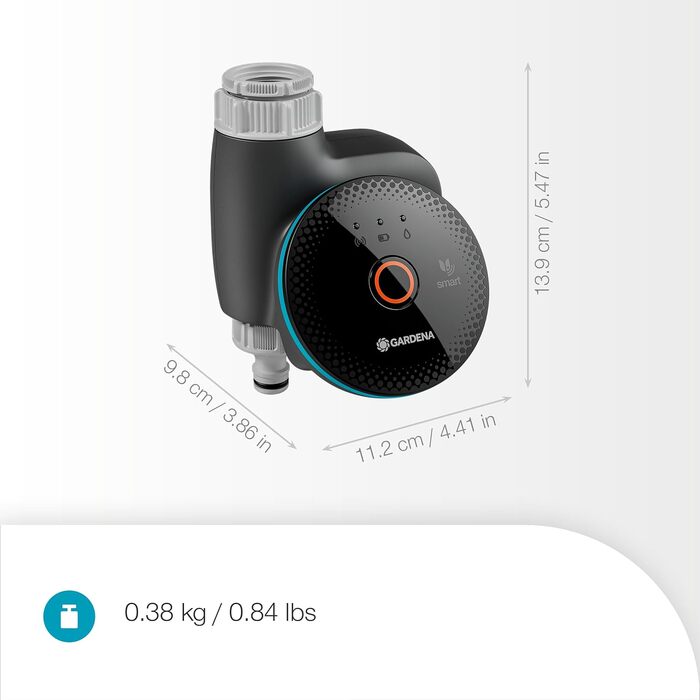 Gardena Smart Water Control 19033-20: Автоматичний полив для саду, інтеграція з розумним домом, захист від заморозків