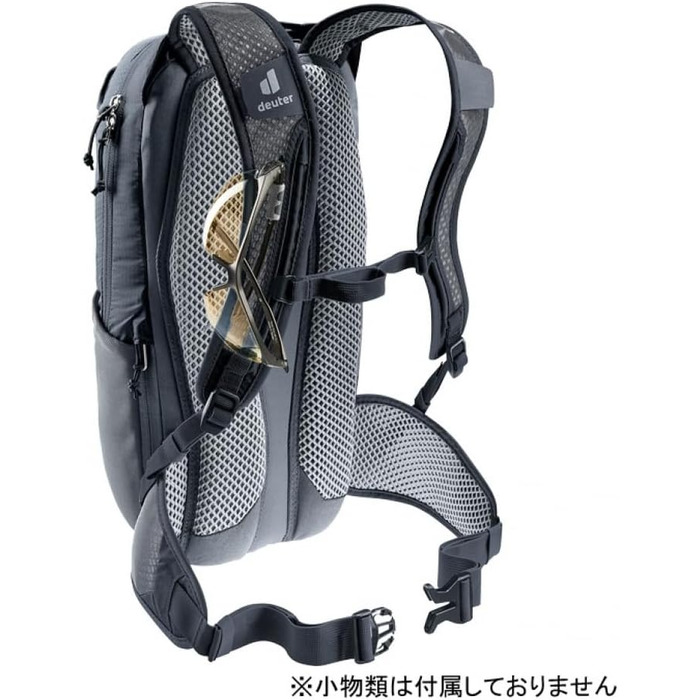 Велосипедний рюкзак Deuter Race 8, чорний, 8 л