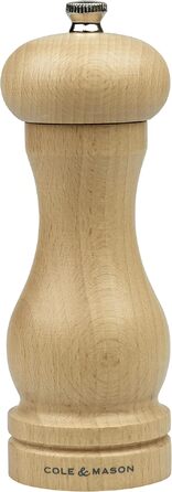 Перцемолка Cole & Mason Beech Capstan Precision+, натуральний бук, 165 мм