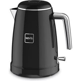 Електрочайник Novis KTC1, чорний, 1 л, преміум якість