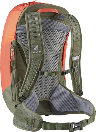 Унісекс туристичний рюкзак deuter AC Lite 23 л, паприка/хакі