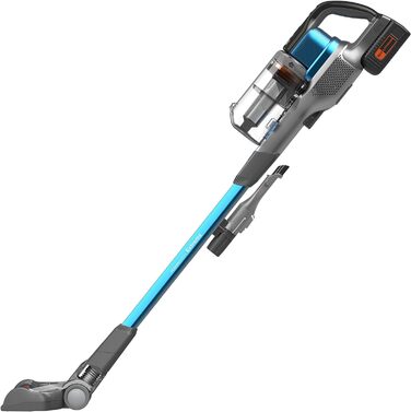 Бездротовий пилосос BLACK+DECKER 4-в-1 36В, 2.0А·год, електрощітка, ручний та вертикальний, безмішковий, з насадкою 2-в-1, акумулятором, зарядним та кріпленням, модель 2019