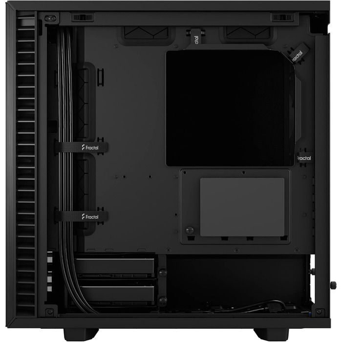 Корпус Fractal Design Define 7 Mini Black, алюміній/сталь, безшумний, Micro ATX, міні-тауер