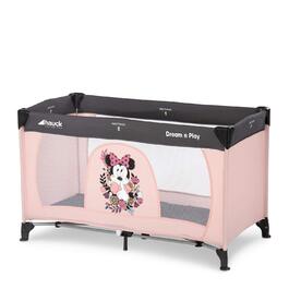 Дитяче дорожнє ліжечко Hauck Dream N Play Disney Minnie, складане, з сумкою, для дітей від народження до 15 кг, 120x60 см