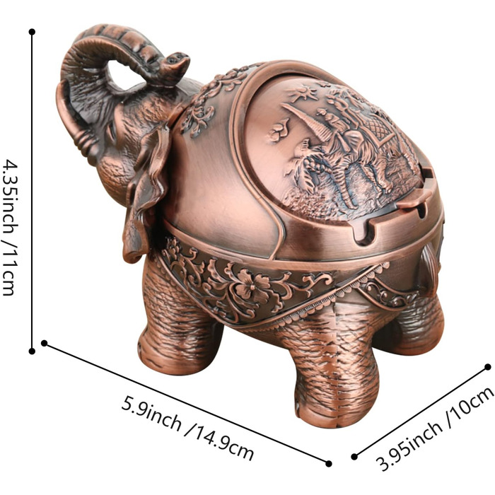 Вулична попільничка з кришкою, велика, вітрозахисна, для авто, дому, готелю, подарунок для курців