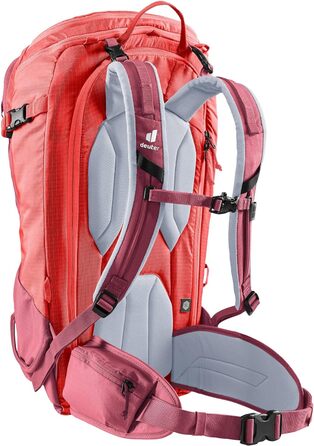 Жіночий рюкзак для гірськолижних турів Deuter Freerider Pro 32+ SL, 32+ л, бордовий