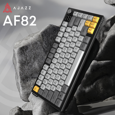 Бездротова мембранна клавіатура Ajazz AF82 (AF82-BGY)