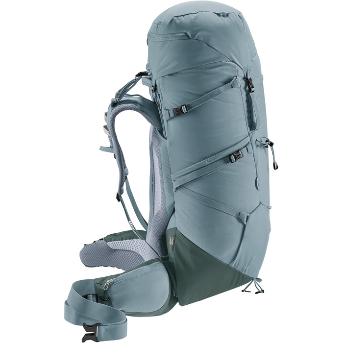 Жіночий трекінговий рюкзак Deuter Aircontact Core 45+10 л, Shale-ivy