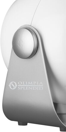 Керамічний тепловентилятор Olimpia Splendid Caldodesign 1800 Вт, для приміщень до 50 м³, білий