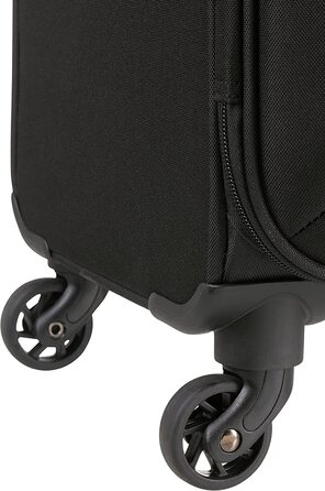 Валіза American Tourister Holiday Heat Spinner 79,5 см, 108 л, чорна, легка дорожня валіза на колесах
