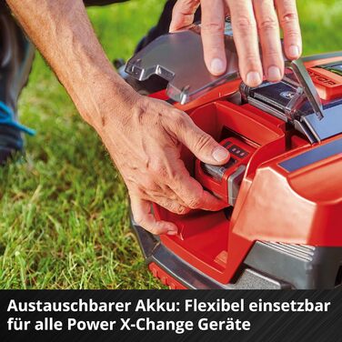 Газонокосарка-робот Einhell FREELEXO CAM 500 Power X-Change, 18V, безщітковий двигун, камера замість обмежувального дроту, для газонів до 500 м², ширина скошування 18 см, до 25% нахилу, акумулятор 3,0 Ah, 5 м магнітної стрічки