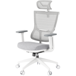 Крісло офісне OfficePro Elegant OC600-W-LG-LG
