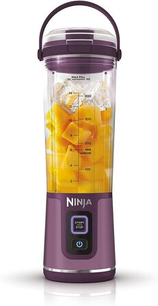 Бездротовий блендер Ninja, USB-C, 530 мл, ліловий, модель BC151EUPR