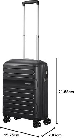 Валіза American Tourister Sunside Spinner 55 см, 35 л, чорна