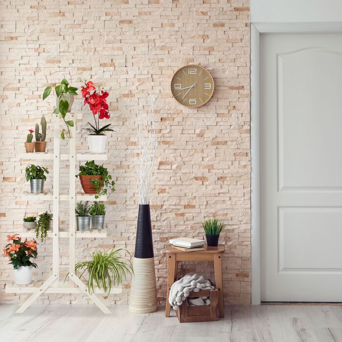 Сходинка для рослин Relaxdays з дерева, 5 сходинок