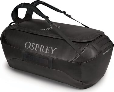 Osprey Transporter 120 л Унісекс дорожня сумка-дафл чорна, універсальний розмір