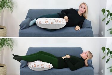 Подушка для годування Stillmond Amilian Stillkissen Klein - півмісяць, для подорожей, для новонароджених