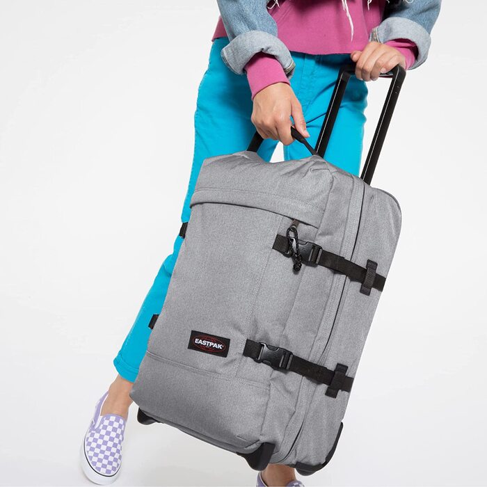 Валіза Eastpak TRANVERZ S 42 л, 51x32,5x23 см, Sunday Grey, сіра