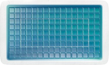 Ортопедична подушка для шиї Technogel Pixel Deluxe, гелевий наповнювач, 66x40x9 см, біла