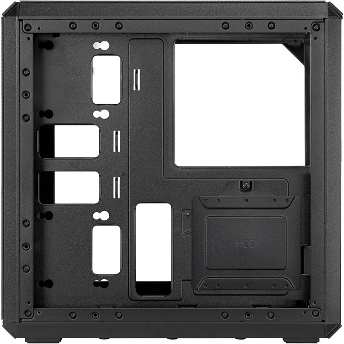 Корпус Cooler Master MasterBox Q300L V2 mATX Mini Tower з загартованим склом, 120 мм вентилятор, підтримка USB 3.2 Gen 2x2 Type-C, багатоваріантне охолодження