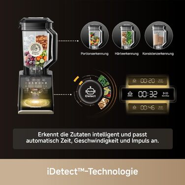 Портативний блендер Dreame PortFresh з від'ємним двигуном, чаша 880 мл (BPA-free), 5 режимів роботи та функція самоочищення, зелений