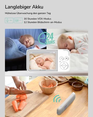 Відеоняня Dr.Care з камерою та монітором 3.5