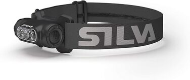 Ліхтар налобний Silva Explore 4RC, 400 люмен, акумуляторний, USB-зарядка, 3 режими яскравості, 3 кольори світіння (білий, червоний, зелений), для шолома, для пожежників, для велосипеда, для туризму